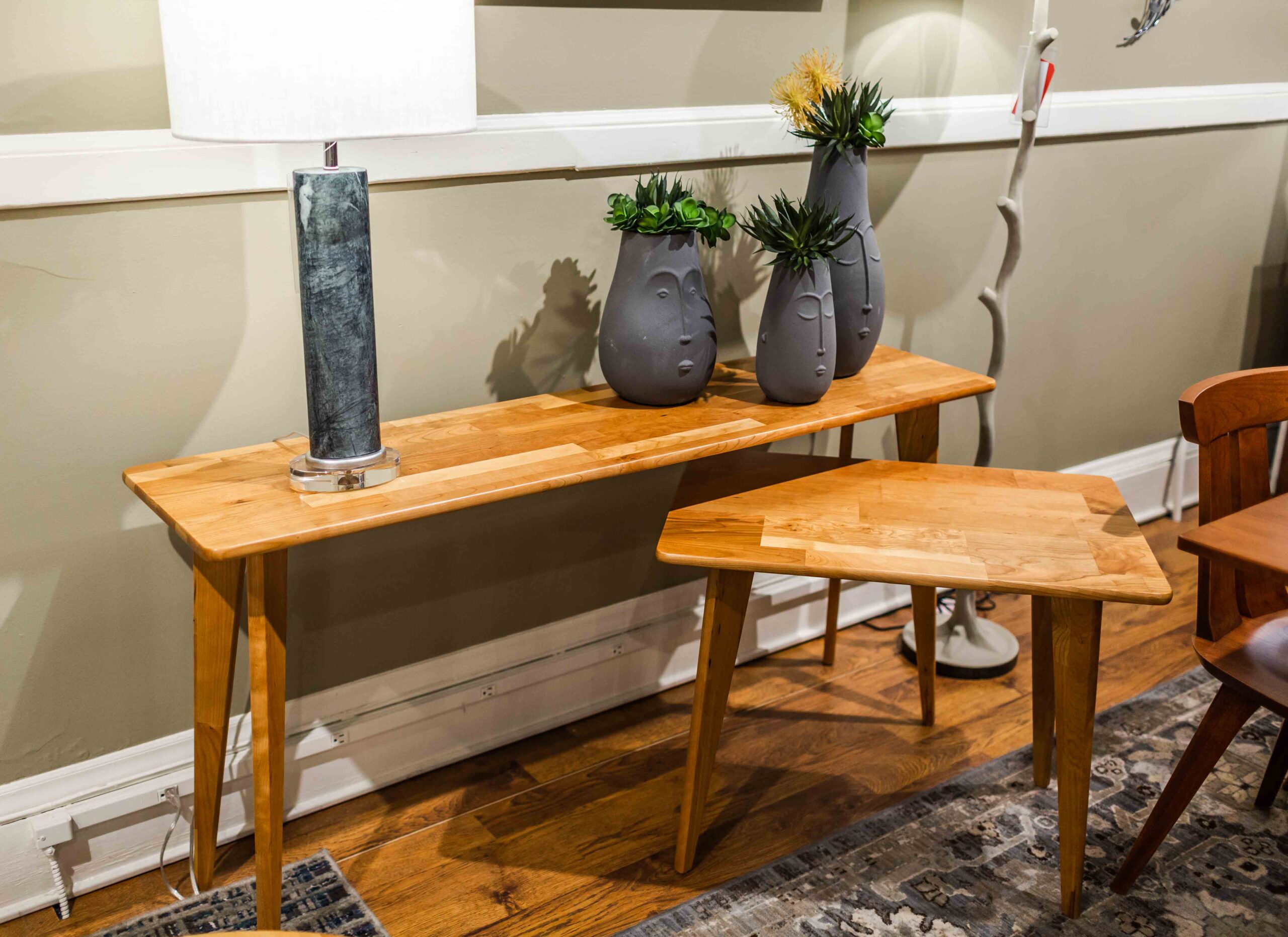 Copeland Console Table and Side Table