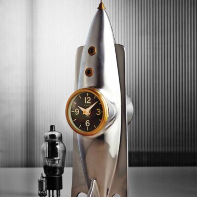 Rocket Table Clock