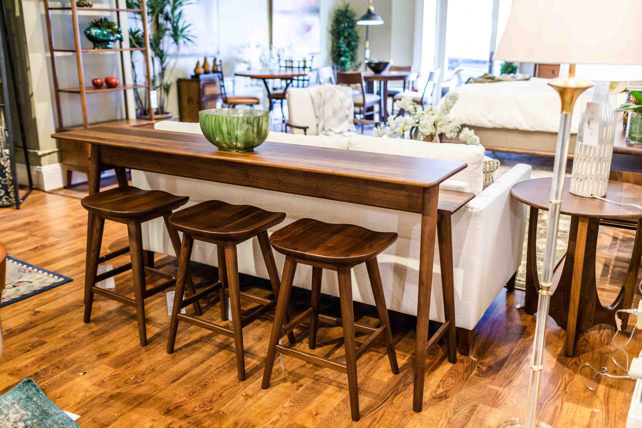 Stickley Walnut Grove Gathering Island Reid's Fine Furnishings