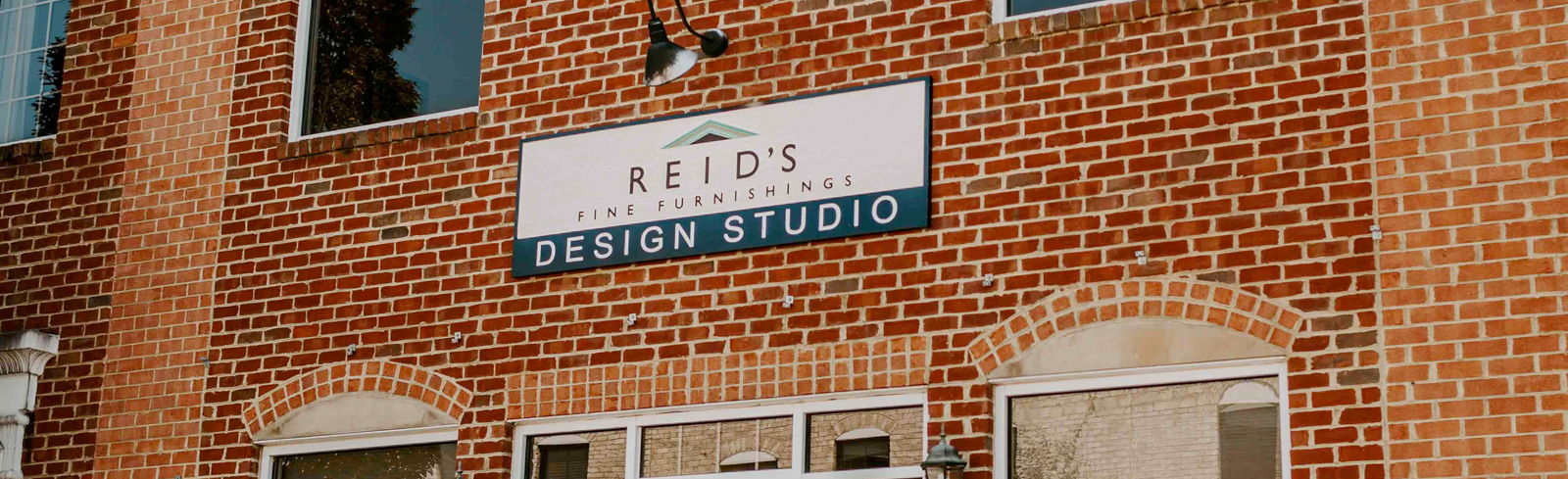 Reid's Fine Furnishings design studio storefront