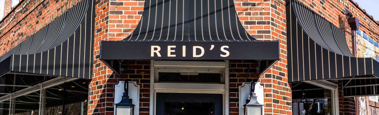 Reid's Fine Furnishings Roanoke Showroom brick storefront