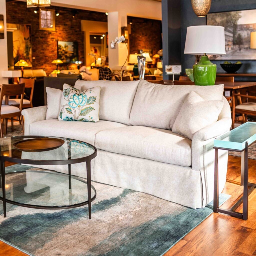 SK Martine Skirted Sofa