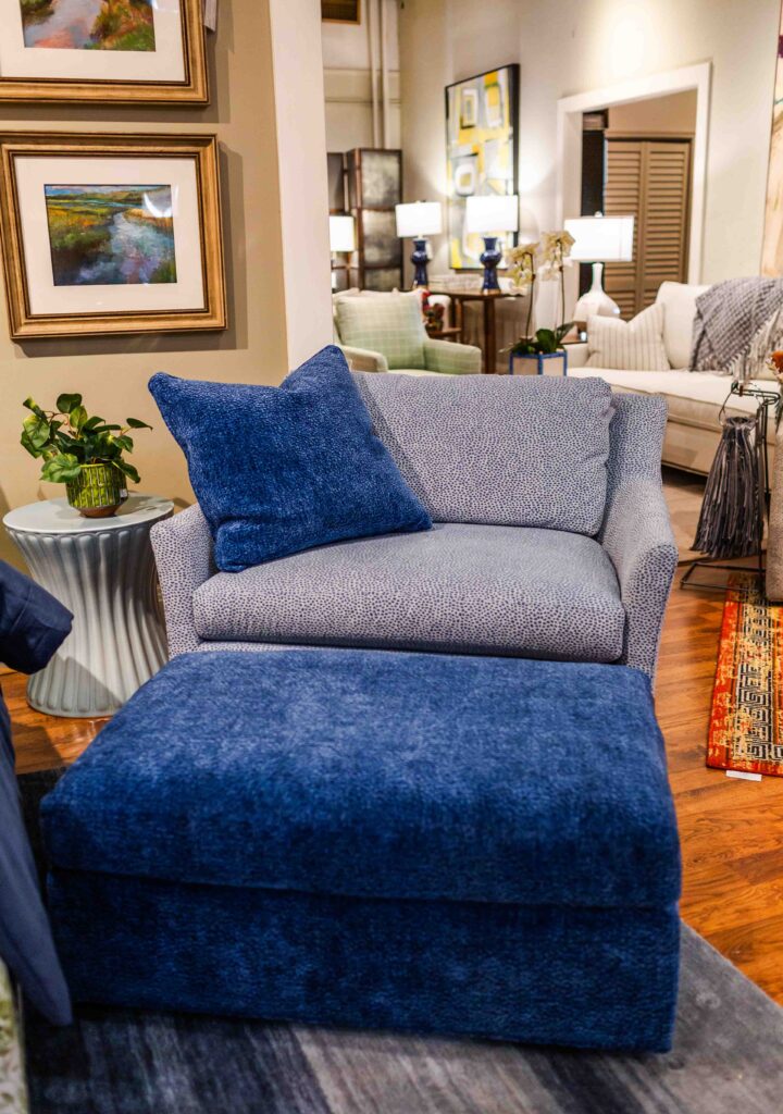 CR Laine Swivel Settee