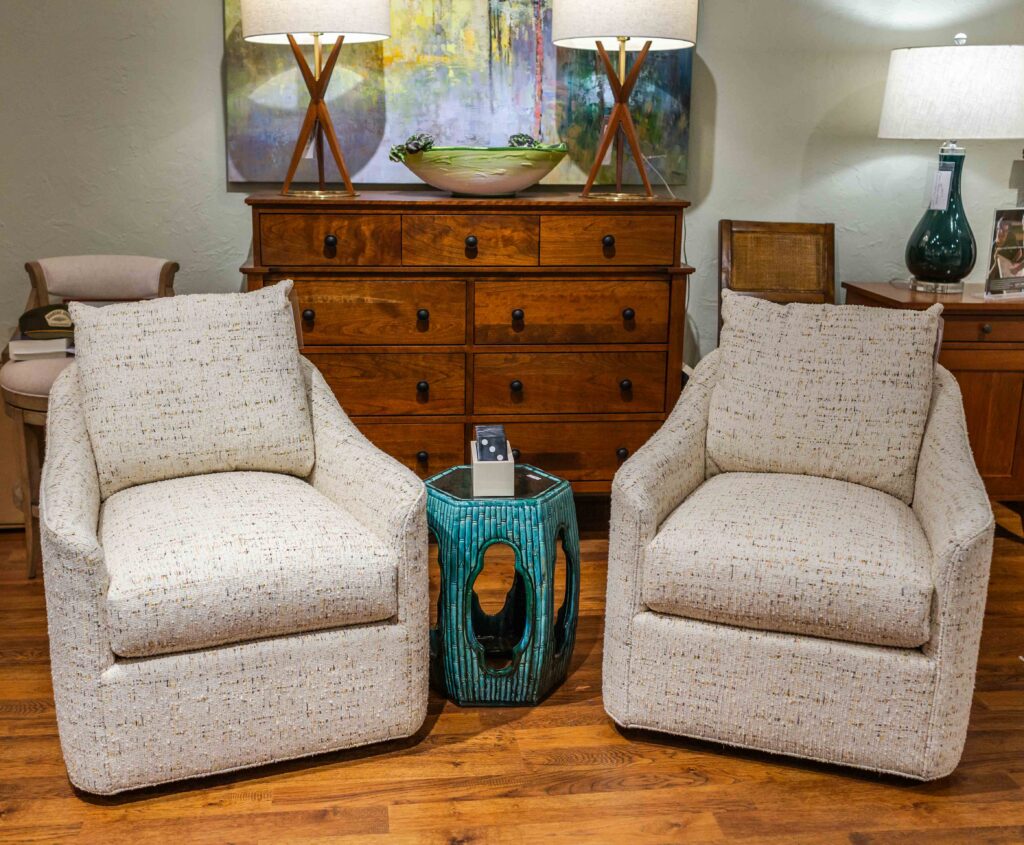 CRL Barrie Swivel Chairs