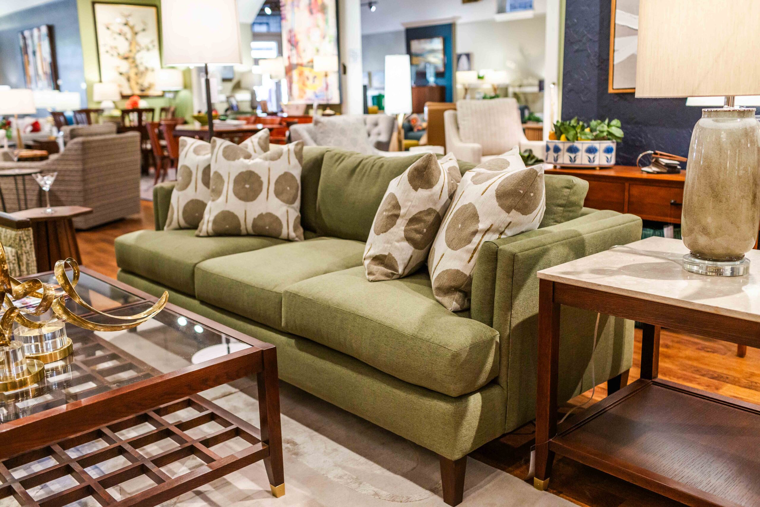 SK Surrey Hills 3 Seat Tuxedo Arm Sofa