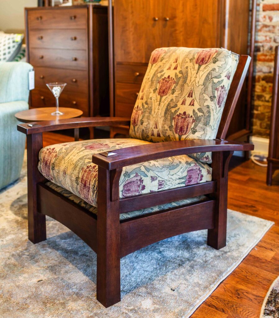 SK Gus Bow Arm Morris Chair