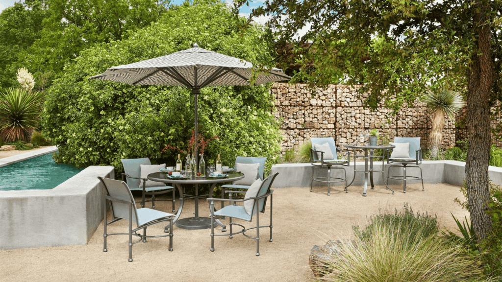 Fremont outdoor furniture by Brown Jordan