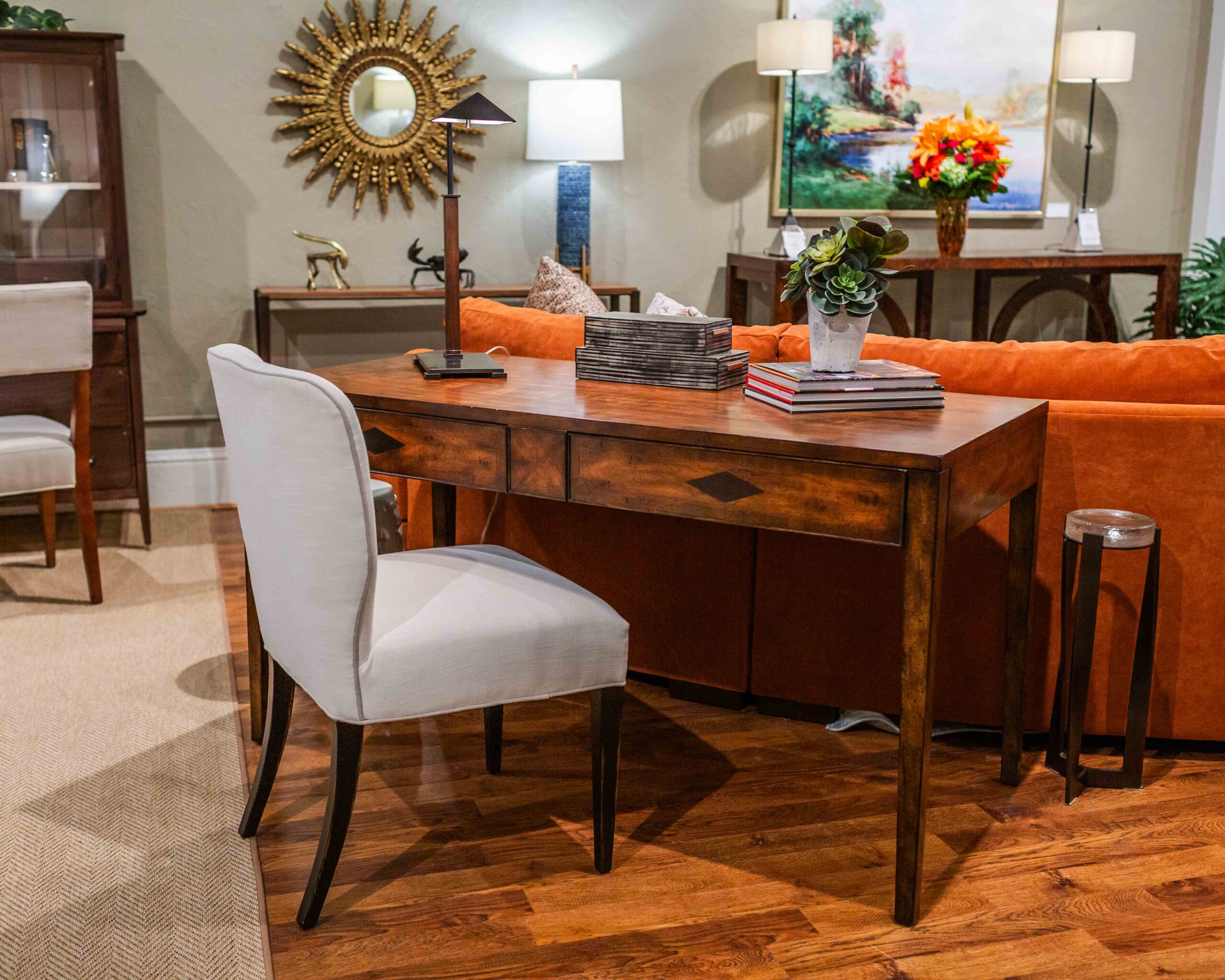 PE Cherry Writing Desk