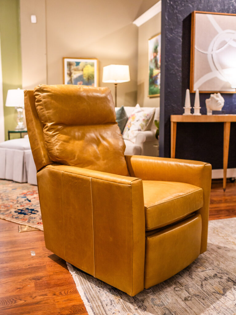 CR Laine Curtis Swivel Manual Recliner