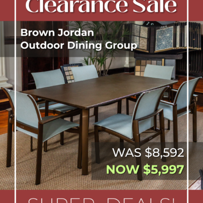 Brown Jordan Outdoor Dining Group