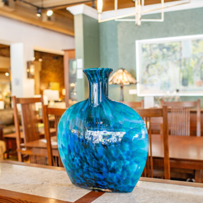 Blue Ceramic Vase