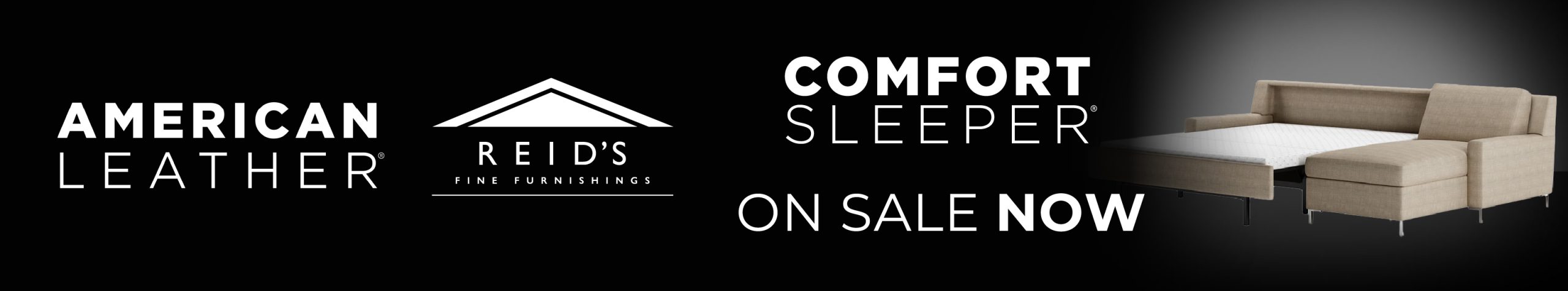 American Leather comfort sleeper promo image