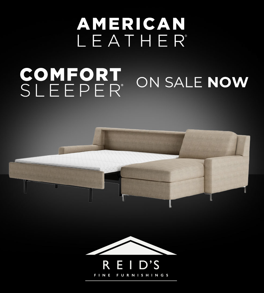 American Leather comfort sleeper promo image